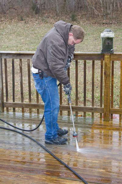 Balcony Power Washing in Richmond